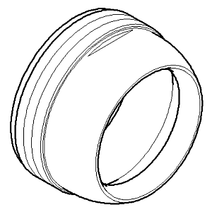 Dornbracht MUTTER M 48 x 1 - 092404148-00 chrom