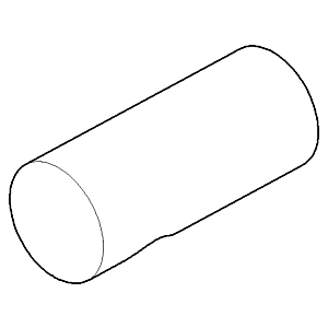 Dornbracht Nippel, Auslaufendstueck 09240416310-00 chrom