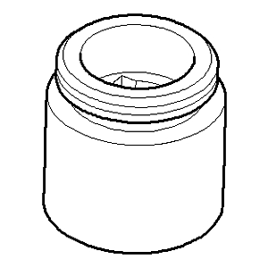Dornbracht Schraubnippel M24 x 1 - c 09240416410-00 chrom