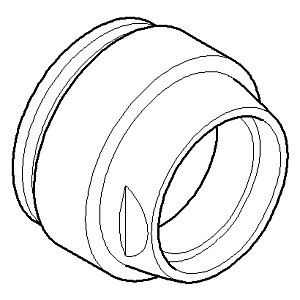 Dornbracht Mutter M40 x 1 EHM-Kueche M 092404167-06 platin matt