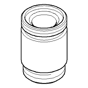 Dornbracht nipple changeover bottom 092404183-00 chrome