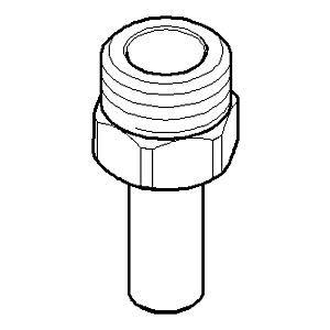 Dornbracht Adapter 09240422210-00 chrom