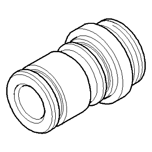 Dornbracht nipple for spout 092404243-00 chrome