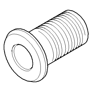 Dornbracht connector 0924042472090 09240424720 D.31.5 x 42 mm