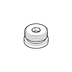 Dornbracht nipple M12 x 2000 092404289-00 chrome