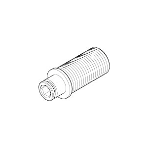 Dornbracht mamelon D=15 2000 / 801 09240501390 brut