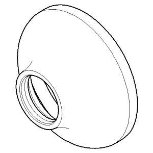 Dornbracht Rosette G 3/4 - messing 092739010-09 messing