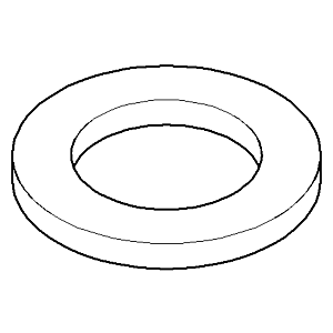 Dornbracht rosace - platine mat 092762001-06 platine mat