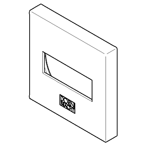 Dornbracht Rosette 60 x 60 x 9 Wannenein 092767008-00 chrom