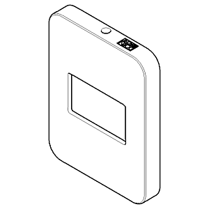 Dornbracht rosette- matt platinum 092771019-06 matt platinum