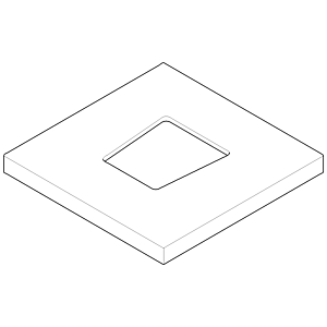 Dornbracht Rosette 092773021-47 champagne