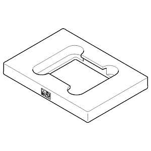 Dornbracht Rosette 092773024-00 chrom