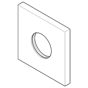 Dornbracht Rosette Geruchsverschluß 092778021-00 chrom
