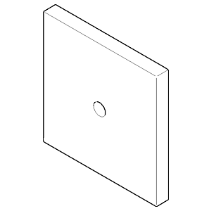 Dornbracht Rosette MEM 092778037-08 platin
