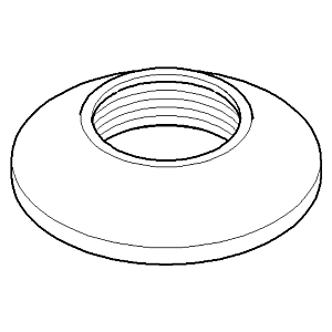 Dornbracht Rosette 092780016-00 092780016 D.60 x 13,5 mm chrom