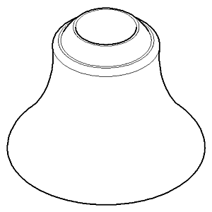 Dornbracht rose.g 3/4-da=60 ut+wfb 092782001-00 100 x 60 x 60_chrom