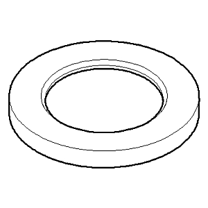 Dornbracht rosace - platine mat 092785001-06 platine mat