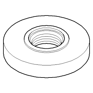 Dornbracht Rosette - 092787002-00 chrom, chrom