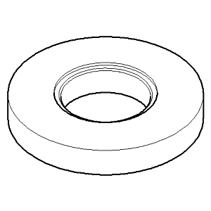 Dornbracht Rosette - 092787012-00 chrom