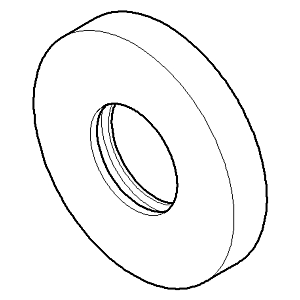 Dornbracht ROS SCHUB D55 x 9 - plati 092788006-06 60x60x20_platin matt