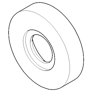 Dornbracht rosette - 092788008-00 chrome