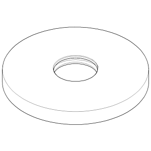 Dornbracht rosace - 092788011-00 160 x 160 x 45_chrom