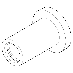 Dornbracht rosette bath filler 092789009-00 chrome