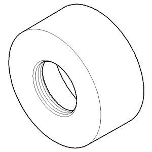 Dornbracht rosace 70x32 chromé 092789017-00 32 mm chromé