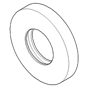 Dornbracht Rosette Standbrause - chr 092789107-00 chrom