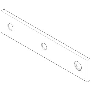 Dornbracht rosace - 092789112-00 chromé