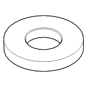 Dornbracht rosette pillar valve 092792021-00 chrome