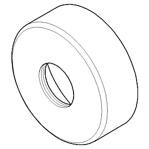 Dornbracht Rosette G 3/4 092793010-00 chrom