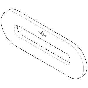 Dornbracht rosace 092794008-00 chromé