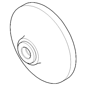 Dornbracht Rosette 092795004-00 chrom