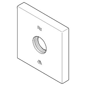 Dornbracht Rosette D48 mm 092798021-08 platin