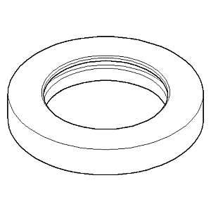 bague Dornbracht WFB-VLB - platine 092810016-08 platine