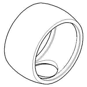 bague Dornbracht 092810117-00 chromé