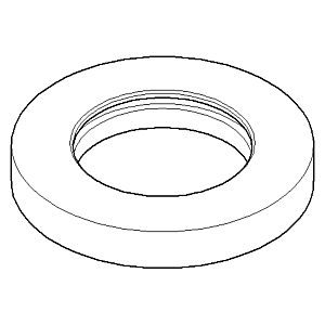 Dornbracht RING 59 x 9,EB TARE. -892 - 092810132-33 matt black