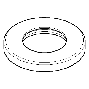 bague Dornbracht 092810147-06 platine mat