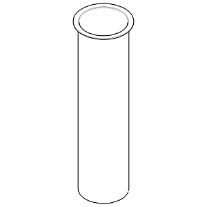 Dornbracht Pipe 32 x 128 092820055-33 matt black