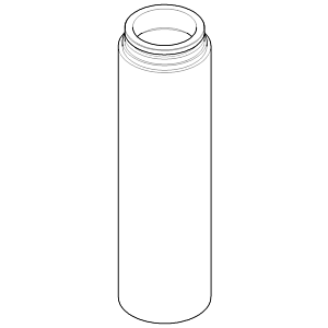 Dornbracht Tuyaux WT-EHM avec support surélevé 092822006-00 Meta02 chromé