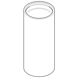 Dornbracht Rohr EHM-Küche Standfuß 092822026-00 chrom
