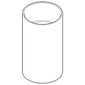 Dornbracht Pipe EHM-WT SOUL 092822036-00 chrome