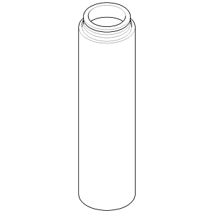 Dornbracht Pipe 09282224420-00 09282224420 47 x 47 x 182 mm chrome