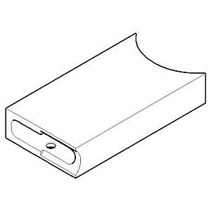 Dornbracht bec de tuyau mitigeur de bidet 092822246-00 chromé