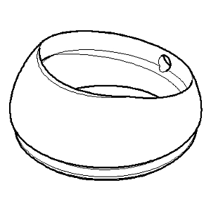 Dornbracht Haube - 092830017-00 chrom