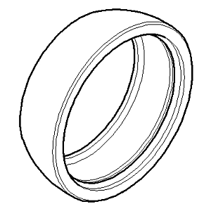 Dornbracht Haube EHM-WT SOUL 092830018-00 chrom