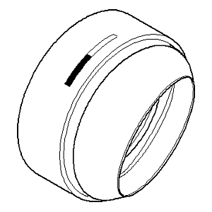 Dornbracht capot MEM 092830028-00 chromé