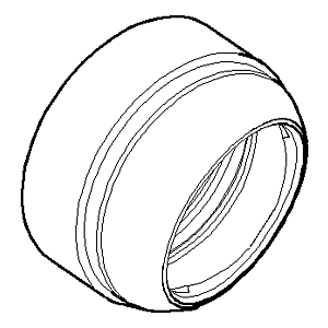 Dornbracht Haube 092830029-00 092830029 D.38 x 23 mm chrom