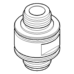 Dornbracht Anschluss 0929050212090 09290502120 D.29 x 41,5 mm